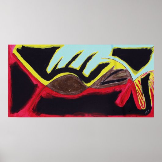 タイラー・マハフィーによる「心に」 ポスター (正面)