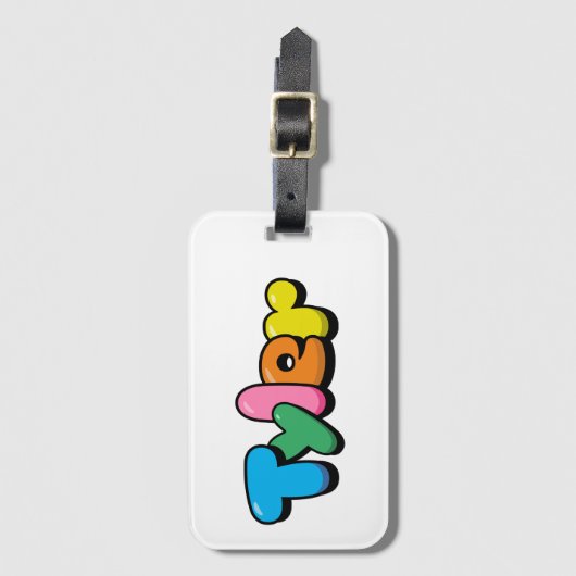 タイラー ラゲッジタグ (正面縦)