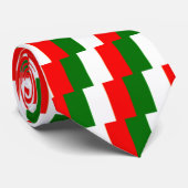 タイリングイタリアンフラグのタイ ネクタイ (ロール)