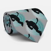 タイリングホッケーデザインネクタイ ネクタイ (ロール)