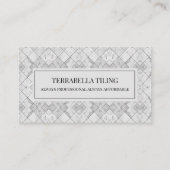 タイリング床 名刺 (正面)