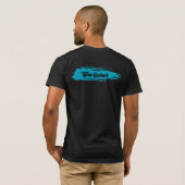 タイリーTシャツ(黒) Tシャツ (裏面フル)