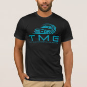 タイリーTシャツ(黒) Tシャツ (正面)