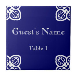 タイルに名前をスペインの配置 タイル