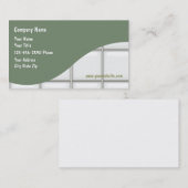 タイルのクリーニングの名刺 名刺 (正面/裏面)