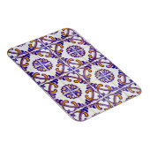 タイルのパターンがクローズアップ，ポルトガル マグネット (右側)