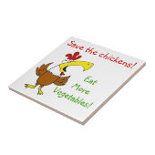 タイルのファンキーな鶏 タイル (側面)