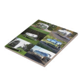 タイルのヴィンテージのレトロアルミニウムキャンピングカー旅行トレーラー タイル (側面)