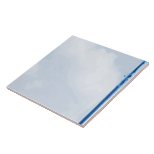 タイルの壁のデルフトの青い田園ボート場面- A1 タイル (側面)