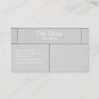 タイルの店の名刺 名刺
