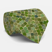 タイルの緑 ネクタイ (ロール)