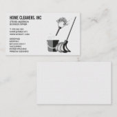 タイルの背景 |供給のクリーニング 名刺 (正面/裏面)