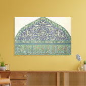 タイルの装飾、クースのモスク様式の大聖堂、'Aから キャンバスプリント (インサイチュ (リビング))