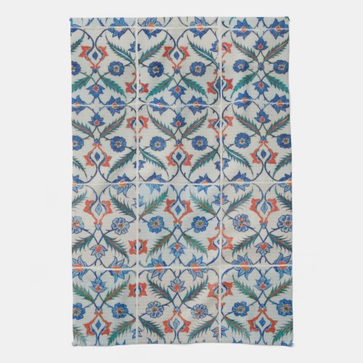 タイルのBath手タオル、タイルの一見! キッチンタオル (縦)