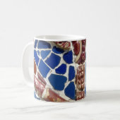 タイルを張られたコーヒーカップ コーヒーマグカップ (正面左)