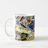 タイルを張られたコーヒーカップ コーヒーマグカップ (左)