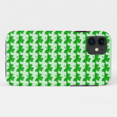 タイルを張られたシャムロックCase mate Case-Mate iPhoneケース (裏面(横))