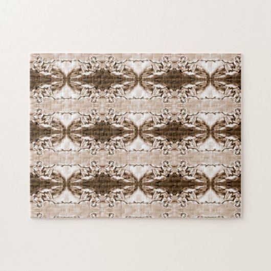 タイルを張られるアダムの…鏡の私の自身のスケッチ ジグソーパズル (横)