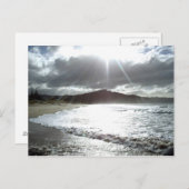 タイルアビーチ コロマンデル ニュージーランド ポストカード (正面/裏面)