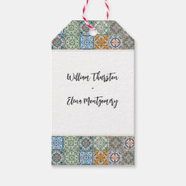 タイルイタリアン先の結婚式 ギフトタグ
