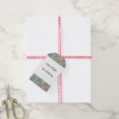 タイルイタリアン先の結婚式 ギフトタグ (より糸付き)