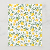 タイルイタリアン | Lemon Summer Budgetブライダルシャワー (裏面)