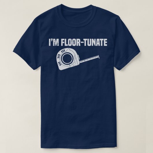 タイルインストーラー床付けインストーラー契約者 Tシャツ (デザイン正面)