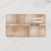 タイルインストーラー 名刺 (正面)