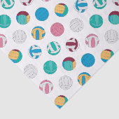 タイルカッコいいスポーツ用バレーボールパーティー  薄葉紙 (詳細)