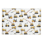 タイルカッコいいボーイズ建築パターン 枕カバー (裏面)