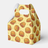 タイルカッコいい張りハンバーガーパーティー フェイバーボックス (裏面サイド)