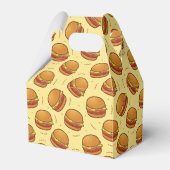 タイルカッコいい張りハンバーガーパーティー フェイバーボックス (正面サイド)