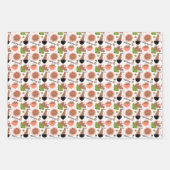 タイルカッコいい張中国のり食品パーティー ラッピングペーパーシート (正面3)