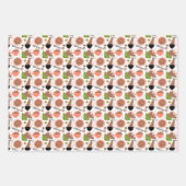 タイルカッコいい張中国のり食品パーティー ラッピングペーパーシート (正面2)