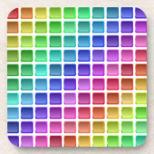 タイルカラフルマス コースター (正面)