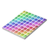 タイルカラフルマス ノートパッド (回転)