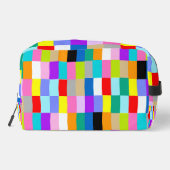 タイルカラフル化粧品バッグ ドップキット (裏面)