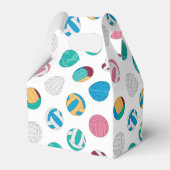 タイルクールスポーツ用バレーボールパーティー フェイバーボックス (裏面サイド)