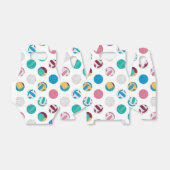 タイルクールスポーツ用バレーボールパーティー フェイバーボックス (折り畳みなし)