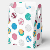 タイルクールスポーツ用バレーボールパーティー フェイバーボックス (オープン)