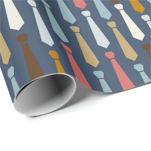 タイルクールタイパターンメン ラッピングペーパー (ロールコーナー)
