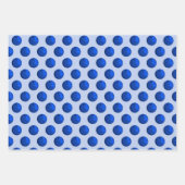 タイルクールボーリングスポーツボールパターン ラッピングペーパーシート (正面)