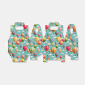 タイルクール張り熱気球パーティー フェイバーボックス (折り畳みなし)