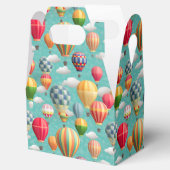 タイルクール張り熱気球パーティー フェイバーボックス (オープン)