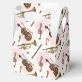 タイルクール音楽愛好家のパーティー フェイバーボックス (オープン)