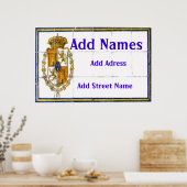 タイルスペインのポスター ポスター (キッチン)