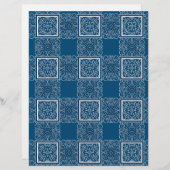 タイルスペインのマラケシュ文房具 (正面/裏面)