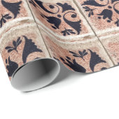 タイルスペインのラッピング紙 ラッピングペーパー (ロールコーナー)