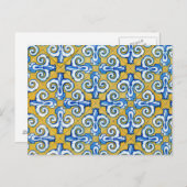 タイルスペインの ポストカード (正面/裏面)