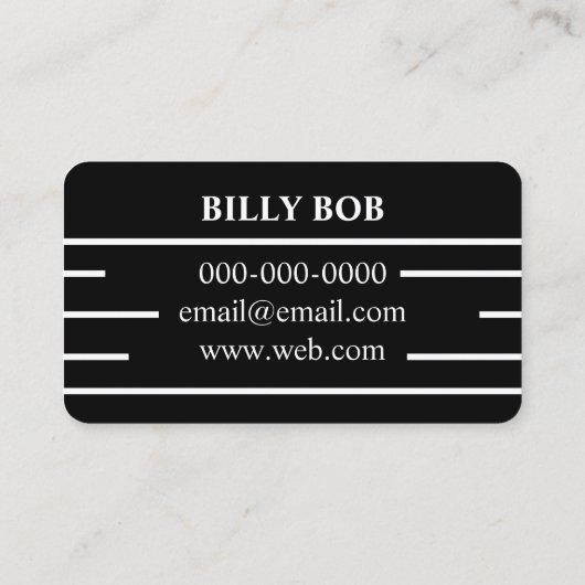 タイルデザイン名刺 名刺 (裏面)